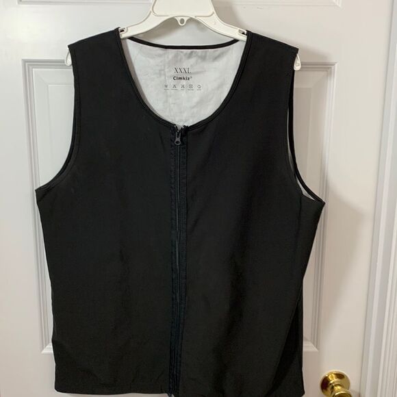 COPY - CIMKIZ XXXL black vest.  Unisex - Picture 1 of 8